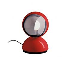 Artemide Eclisse Lampe de chevet Rouge