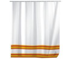 Wenko 19112100 Peva Rideau de Douche 120 x 200 Strips Orange