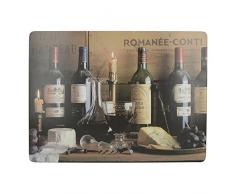 Creative Tops Wine Premium Lot de 6 sets de table avec dos en liÃ¨ge, Multicolore, Large Placemats