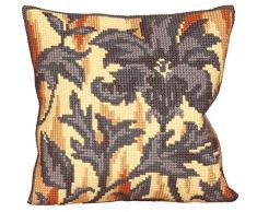 Collection DArt 5019 Silhouette Ã Droite Kit de Coussin Gros Trous Coton Multicolore 50 x 45 x 0,1 cm