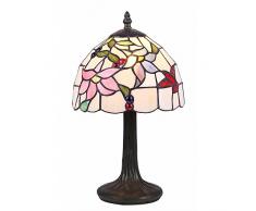 interfan bureau Tiffany fleurs petite e14, multicolore
