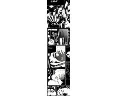 Scenolia LÃ© unique papier peint dÃ©co HIRO BLACK 60 x 240 cm | DÃ©co murale QualitÃ©