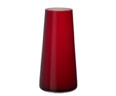 Villeroy & Boch Numa Vase, Verre, Rouge, 340mm