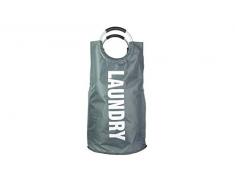 Highliving Panier Ã Linge Pliable Panier de Rangement pour vÃªtements - Gris - 34 x 2454 cm