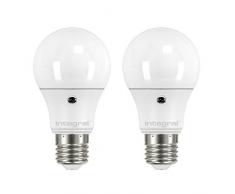 Integral Ampoule globe LED, Plastique, blanc chaud, E27, 40 wattsW