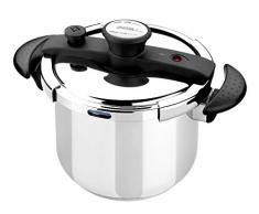 Monix Easy Autocuiseur Rapide de 7,5Â l, Acier Inoxydable, Gris et Noir, 27Â cm