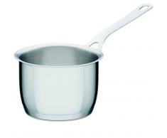 Alessi Ajm105/14 Pots&pans Casserole à Long Manche en Acier Inoxydable 18/10 Brillant, à 14 Cm
