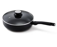 Kitchen Fun by Beka 13855244 Sauteuse, Aluminium, Noir, 24 cm