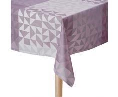 Nydel EP54408MU13 Nappe Jacquard Odette Anti Tache, Gris, 170 x 300 cm