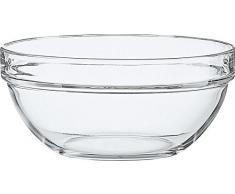 Arc H4702 Coupelles Empilable - Luminarc, Verre TrempÃ©, Blanc, 10 cm, Lot de 6