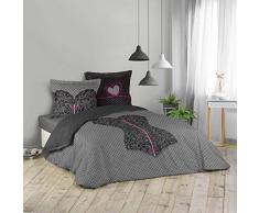 douceur dintérieur parure 3 pièces 240x220 cm bustier