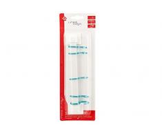 Home 117/2Â Porte torchons 5Â postes Sticker, Plastique, Multicolore, 6.5Â x 6.5Â x 6.5Â cm