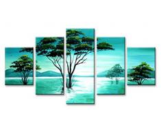 Visario 5588 Tableau sur Toile de Lin, Multicolore