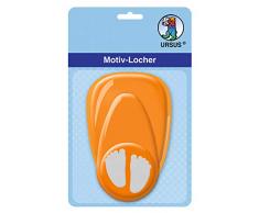 Ursus 19480061 Perforatrice à Levier Moyen Pieds bébé 25,4 mm, Orange
