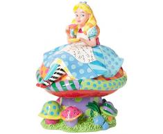 Disney By Britto 4049693 Figurine Alice au Pays des Merveilles Figurine Multicolore 22 cm