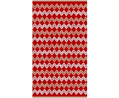 Essix - Drap de Plage Cancun Coton Grenat 100 x 180 cm