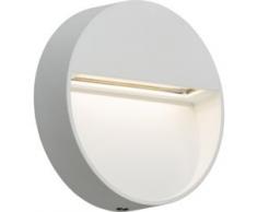 Knightbridge LWRAV2W IP44 LED Rond Mur/Guide LumiÃ¨re 230V 2W Aluminium 1.8 watts Blanc 11.5 x 2.8 cm