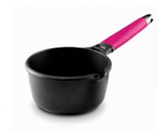 Fundix Casserole Anti-adhésive en Fonte daluminium avec Manche Amovible Compatible Induction Magenta 20 cm/ 2,75 l