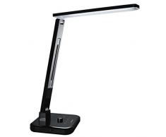 Hama Lampe de bureau à LED SL 60, radio/bluetooth/mains lib./4 modes écl.