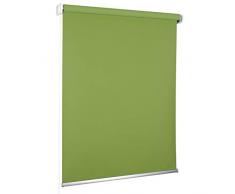 Rollmaxxx Store Enrouleur occultant Standard, Polyester Acier ABS, Vert, 100 x 190 cm