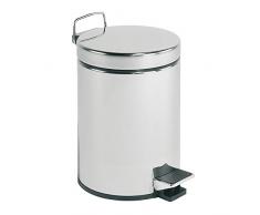 Tiger 2555.2.09.41 5L Rond Acier harmonique Acier Inoxydable Bidon pour la Poubelle