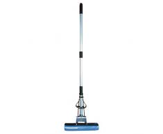 MSV 100017 Balai Mousse Super Absorbant, Plastique, Bleu, 34x10x136 cm