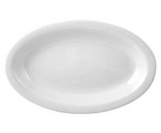 HOTELWARE Ariston Plat Ovale, 32Â x 19,5Â cm, Porcelaine, Blanc
