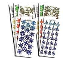 Creative Produits prismatique Photos de NoÃ«l Craft Autocollants, Autocollants, Multicolore