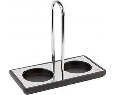 Peugeot Linéa Plateau pour Moulins Duo Bois Bambou/Inox Chocolat 11 cm (25847)