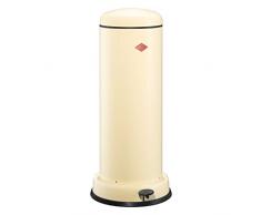 WESCO 134 731-23 Poubelle, Acier Inoxydable, Amande, 38 x 38 cm