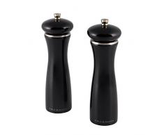 Cole & Mason HS0888P Sherwood Coffret sel et Moulin Ã Poivre, Noir Brillant
