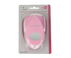 Efco 1794016 Perforatrice Taille XL, Plastique, Rose, 12, 5 x 8 cm