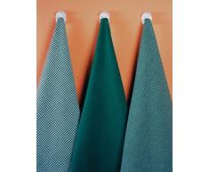 Rushbrookes Lot de 3 torchons à vaisselle-Vert