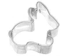 Birkmann 1010701410Â Emporte-piÃ¨ce en Forme de Lapin, couchÃ© 7Â cm, Plastique, Gris, 5Â x 3Â x 2Â cm