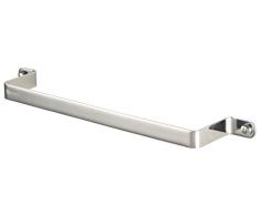 Haceka 1181605 Porte Serviette IXI Brillant, Acier Inoxydable, Argent, 30 x 10 x 10 cm
