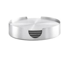 Zeller 2057971 Dessous de Verre Argent