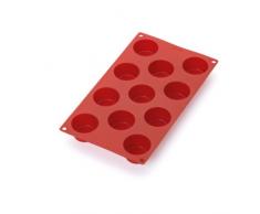 LÃ©kuÃ© 0620811R01M022 Moule Ã Mini Muffins 11 Cavites Silicone Platine
