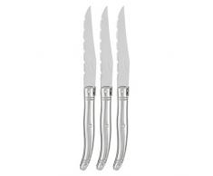 Pradel Heritage 517374 - Lot de 3 couteaux en acier inoxydable de 23 cm