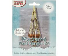 Pepperell (macramé Kit de Suspension, Acrylique, Multicolore