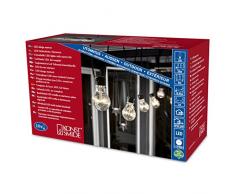 Konstsmide 2398-100 Guirlande dEclairage de Jardin SystÃ¨me/Kit de Base/RÃ©partiteur pour 4 Guirlande dEclairages 80 LEDs 24 V 10 Lampes CÃ¢ble Noir