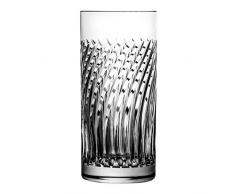 Crystelle aljulia 8348 Long Drink Verre, Cristal, 285 ML, 6 x 6 x 14 cm, 6 unités