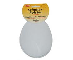 Kleiber 13 x 11 x 2.5 cm Coussin épaule/vêtement, Blanc