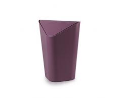 Umbra 086900-723 Corner Poubelle Polypropylène Noir 27,94 x 25,2 x 36,20 cm