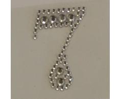 Dovecraft DCST041 Autocollant Crystal 7, Plastique, Transparent, 8,5 x 5,5 x 0,1 cm