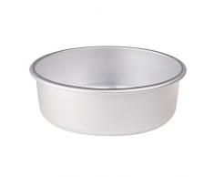 Pentole Agnelli FAMA43/822 Moule Ã gÃ¢teau Conique avec Rebord, Aluminium, 22 X 22 X 8 cm