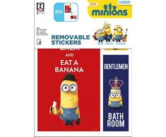 IMAGICOM wallmin60Â Minion Sticker dÃ©coratif Mural, modÃ¨le Room Boy, PVC, Multicolore, 0,1Â x 21,5Â x 30Â cm