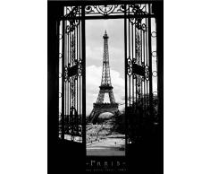 1art1 39876 Poster Paris Tour Eiffel 1909 France 91 X 61 cm