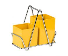 Premier Housewares Ãgouttoir à Couverts avec 2 Compartiments