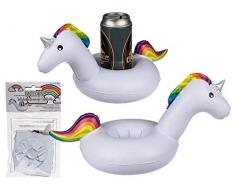 OOTB Licorne Gonflable pour Canettes et Gobelets