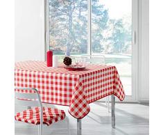 douceur dintÃ©rieur nappe rectangle 150x300cm vichy rouge